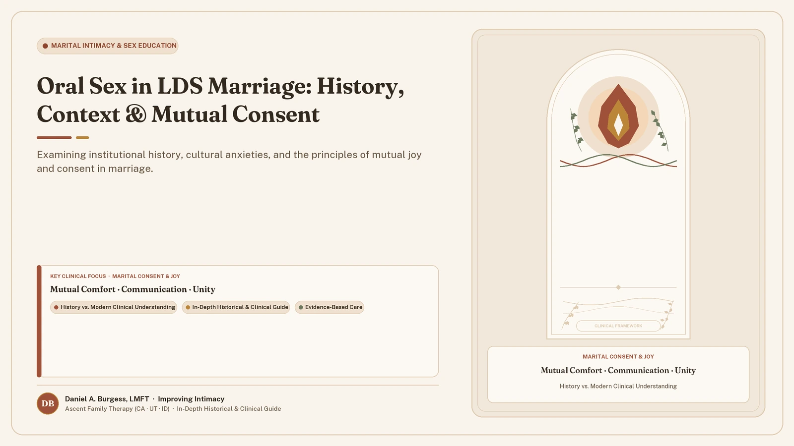 Oral Sex and LDS Marriage: What the Church Actually Teaches