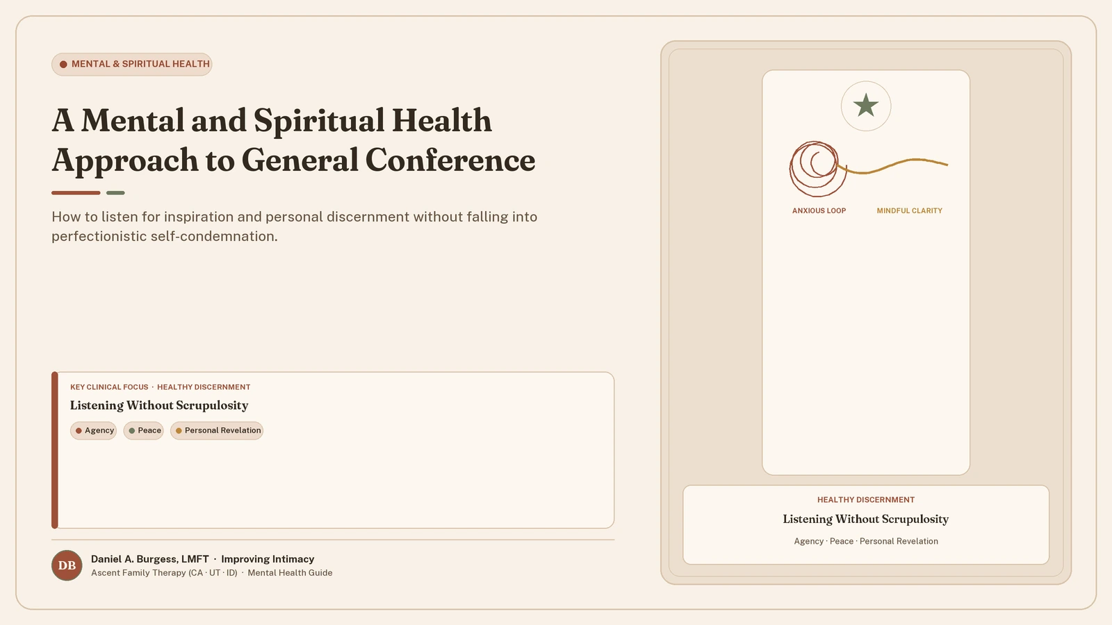 Mental and Spiritual Health Challenge for General Conference