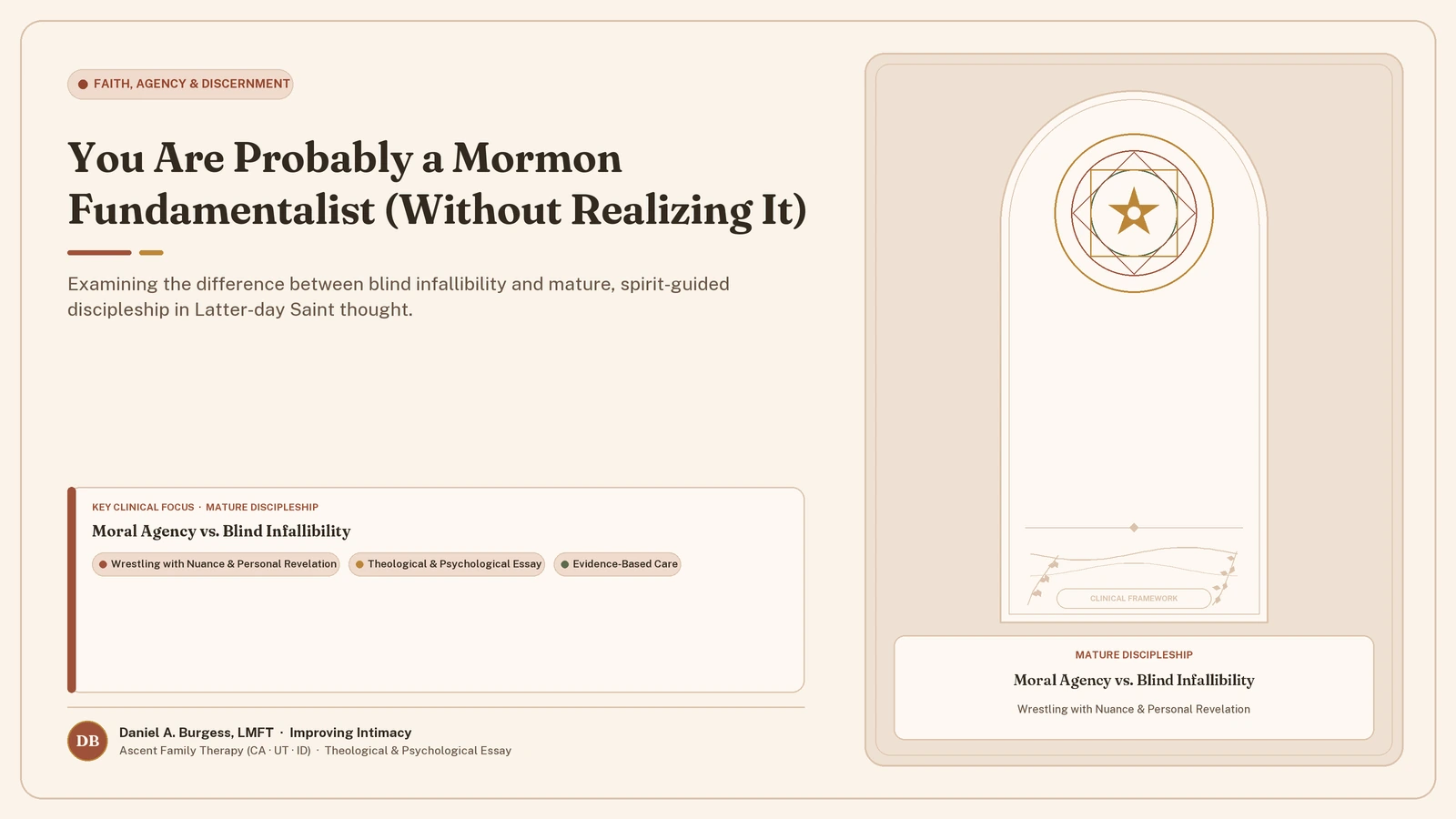 You Are Probably A Mormon Fundamentalist